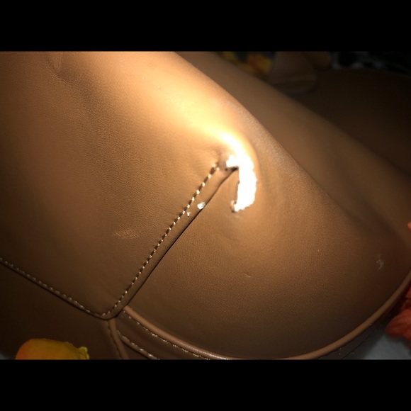 JustFab Tan Man Made Material Bag - Picture 7 of 7